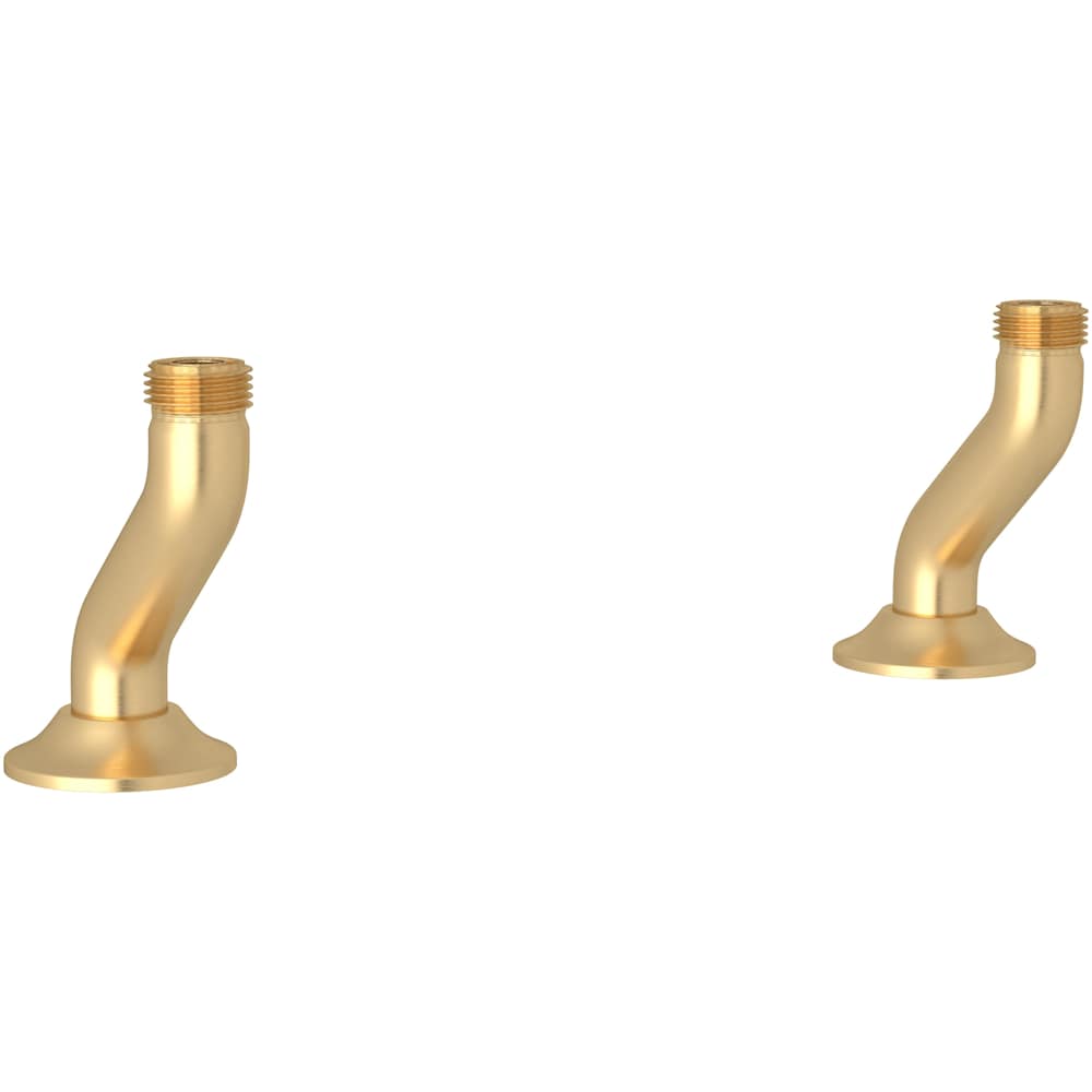 Georgian Era Bridge Kitchen Faucet Deck Unions