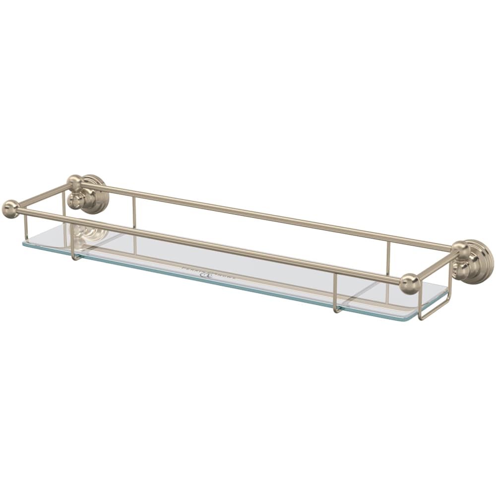 Edwardian 22" Brass Bathroom Shelf