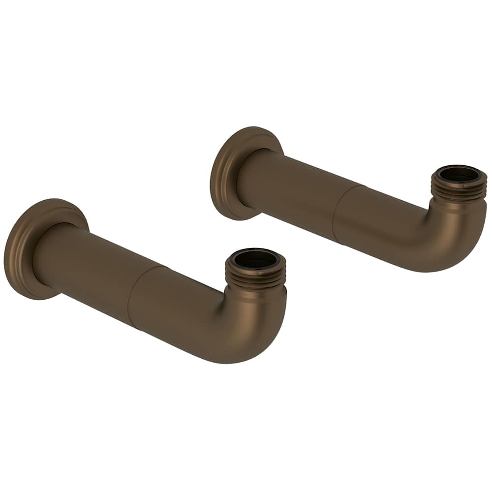 Brass Extended Wall Unions