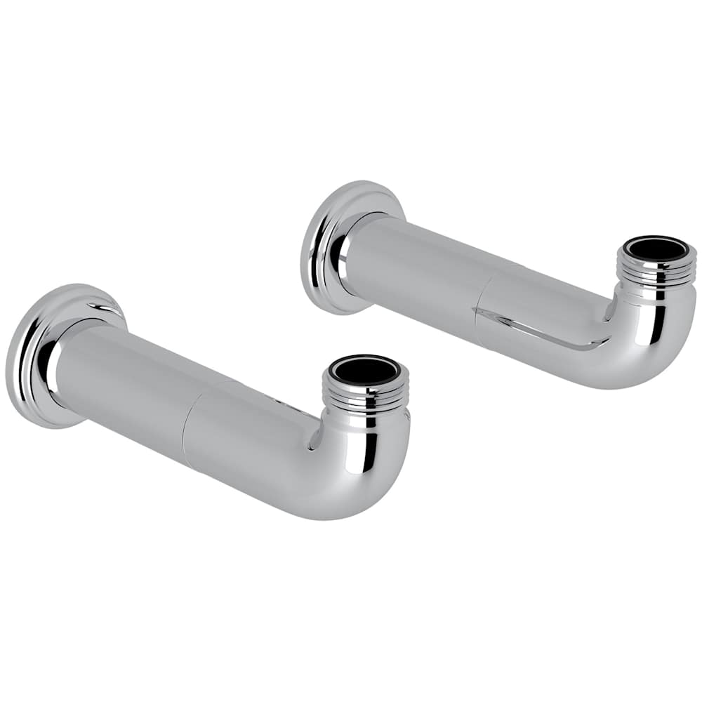 Brass Extended Wall Unions