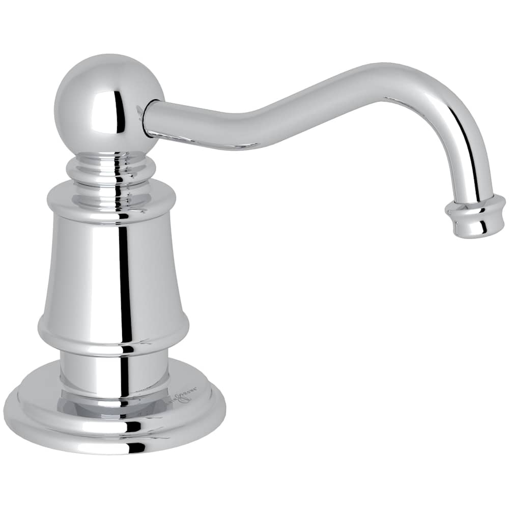 Georgian Era Deck Mounted Soap Dispenser with 16 oz Capacity