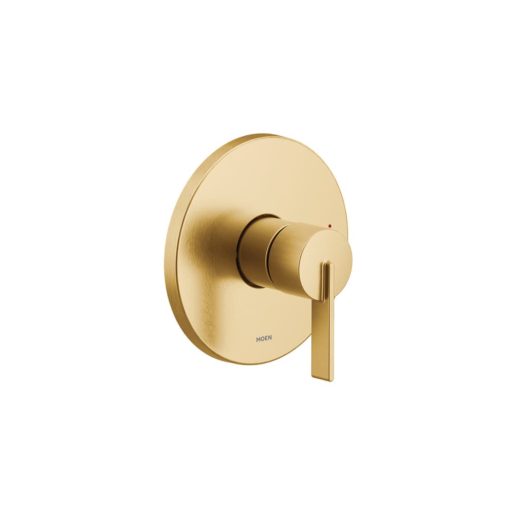 Moen Tenon Smart Faucet 1.5 GPM Single Hole Kitchen Faucet with Motion Control and Voice Activation Brushed Gold