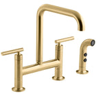 Vibrant Brushed Moderne Brass