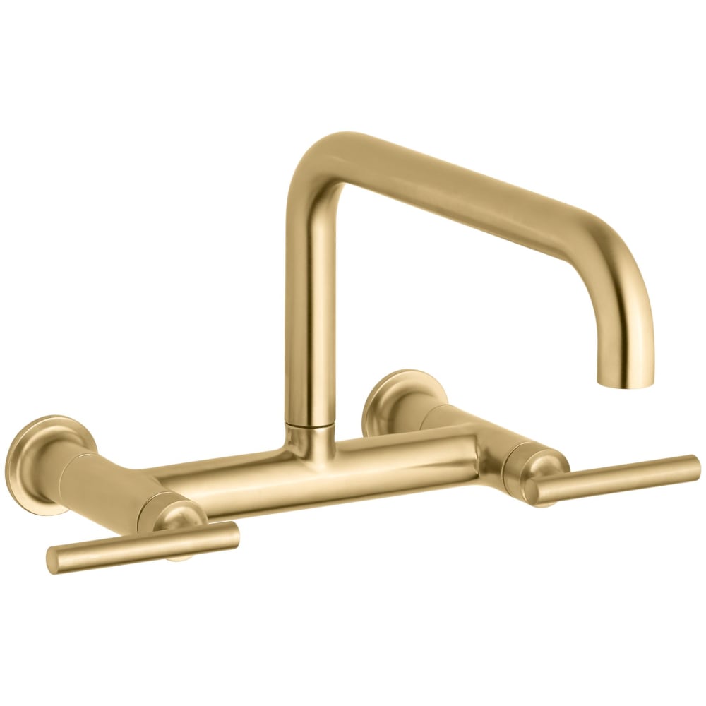 Purist 1.8 GPM Wall Mounted Bridge Kitchen Faucet