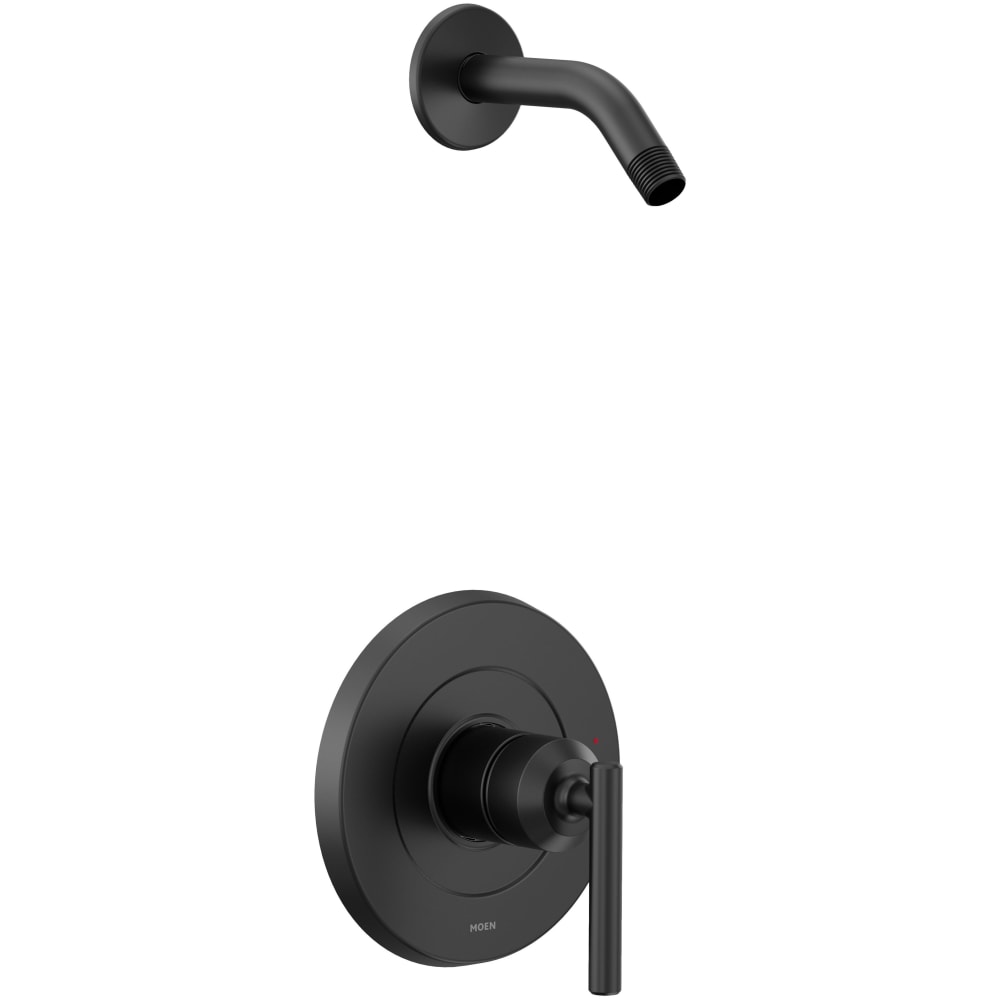 Moen Belfield Tub and Shower Trim Package with Single Function2.5 GPM Shower Head and Posi-Temp Pressure-Balancing Valve Technology Brushed Nickel