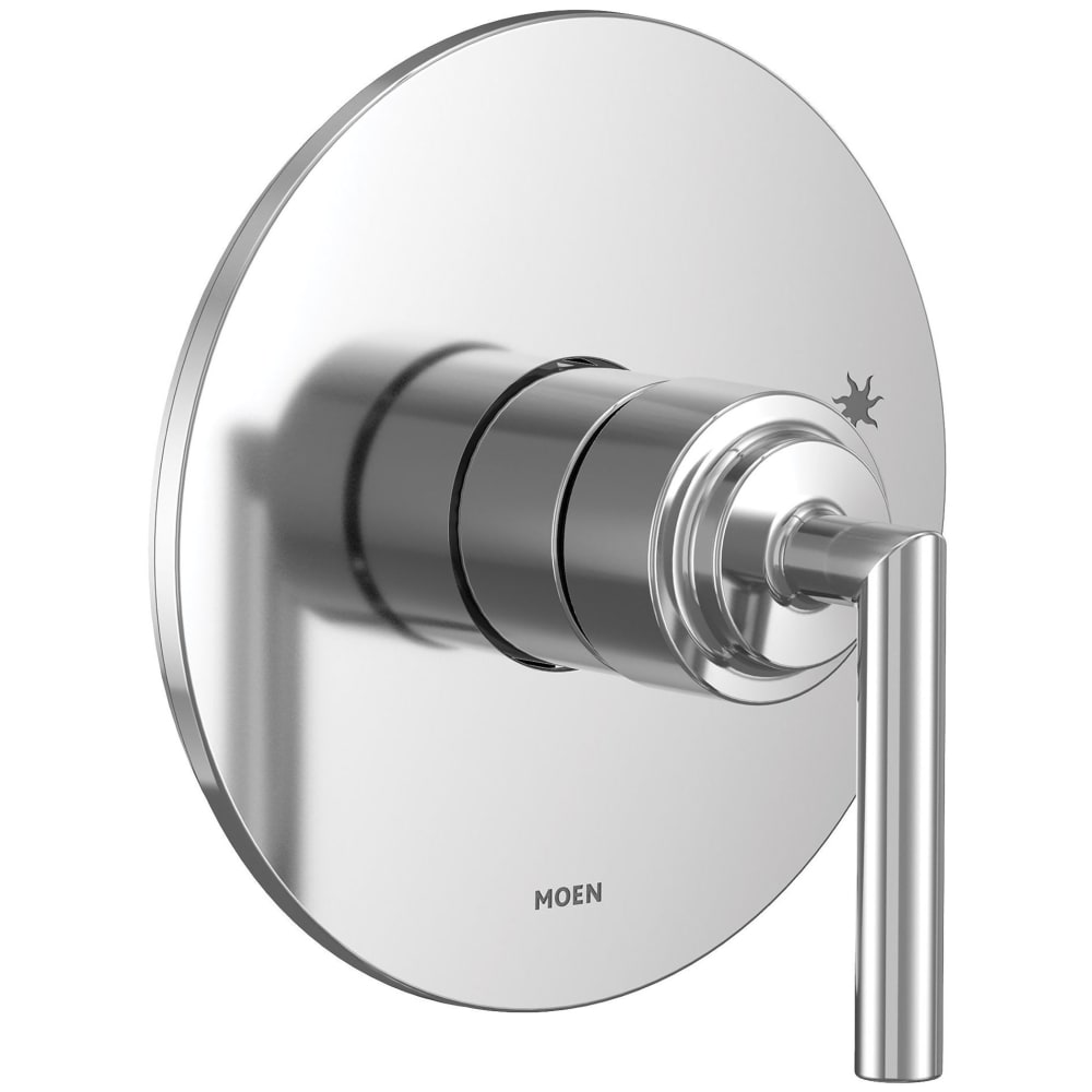 Moen Voss Double Handle Wall Mount Bathroom Faucet Polished Nickel