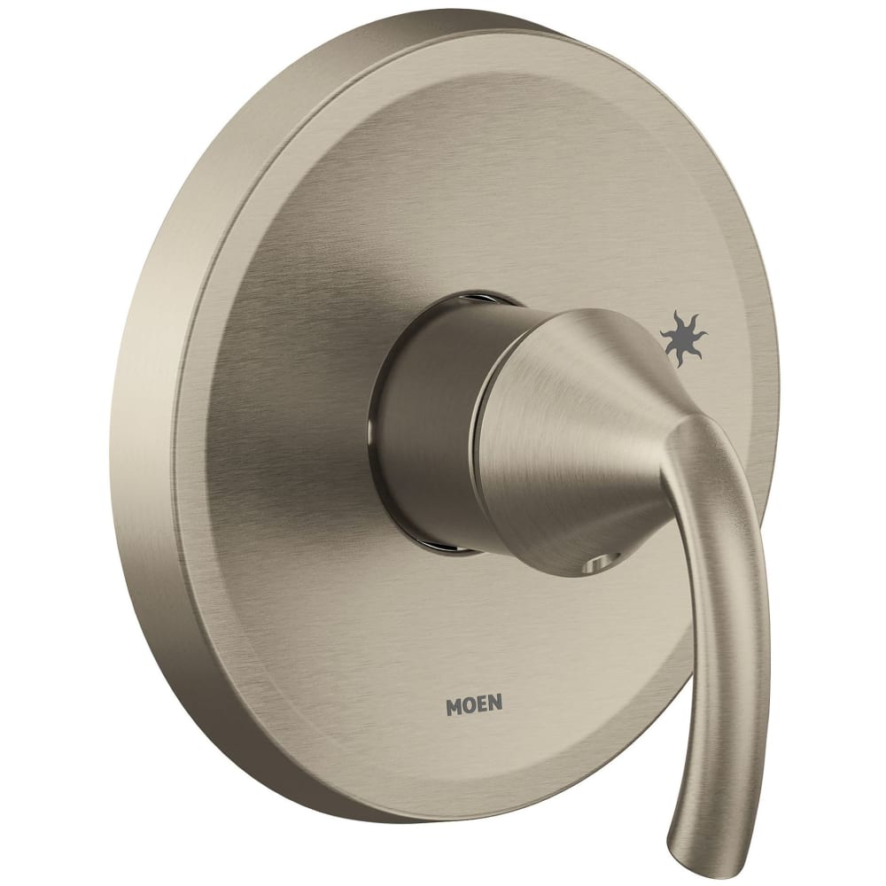 Moen Dartmoor Pressure Balanced Shower Trim Package with 1.75 GPM Single Function Rain Shower Head - Less Valve Oil Rubbed Bronze