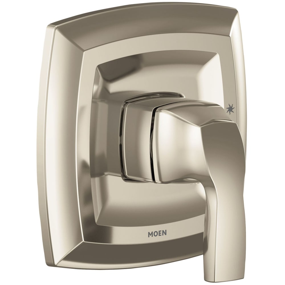 Moen Brantford Tub and Shower Trim Package with Single Function Shower Head - Less Valve Brushed Nickel