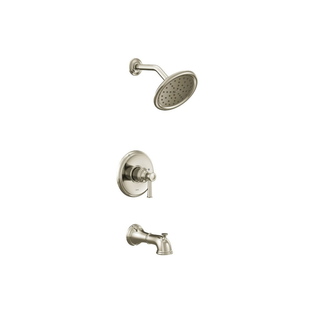 Moen Eva Single Function Pressure Balanced Valve Trim Only with Single Lever Handle and Integrated Diverter - Less Rough In Oil Rubbed Bronze