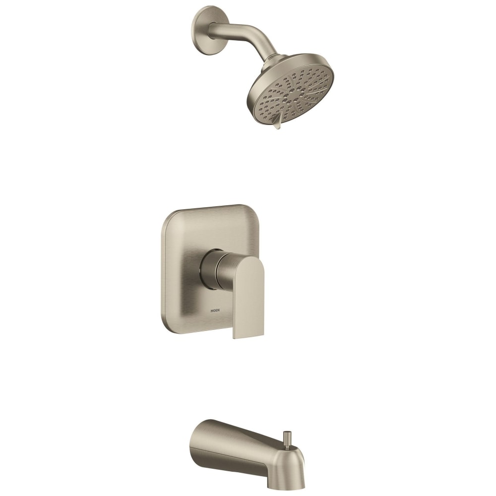 Moen Greenfield Shower Only Trim Package with 1.75 GPM Single Function Shower Head Chrome