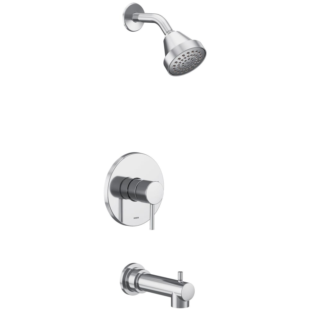 Moen Weymouth 1.5 GPM Single Hole Pre-Rinse Pull Down Kitchen Faucet with Power Boost Matte Black