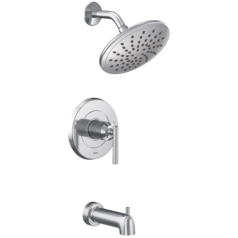 Moen Belfield Tub and Shower Trim Package with Single Function2.5 GPM Shower Head and Posi-Temp Pressure-Balancing Valve Technology Oil Rubbed Bronze