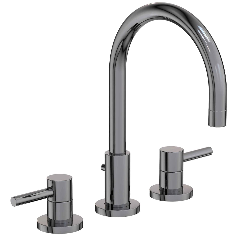 East Linear 1.2 GPM Widespread Bathroom Faucet with Pop-Up Drain Assembly