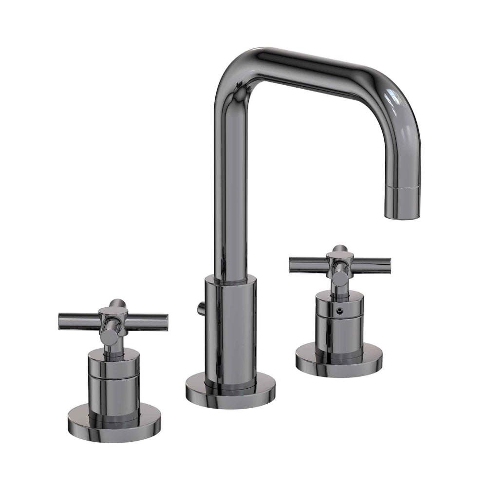 East Square 1.2 GPM Widespread Bathroom Faucet with Pop-Up Drain Assembly