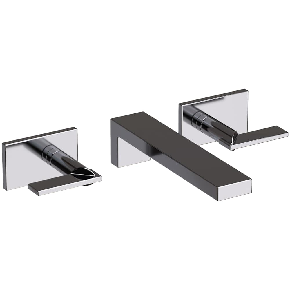 Metro 1.2 GPM Wall Mounted Widespread Bathroom Faucet