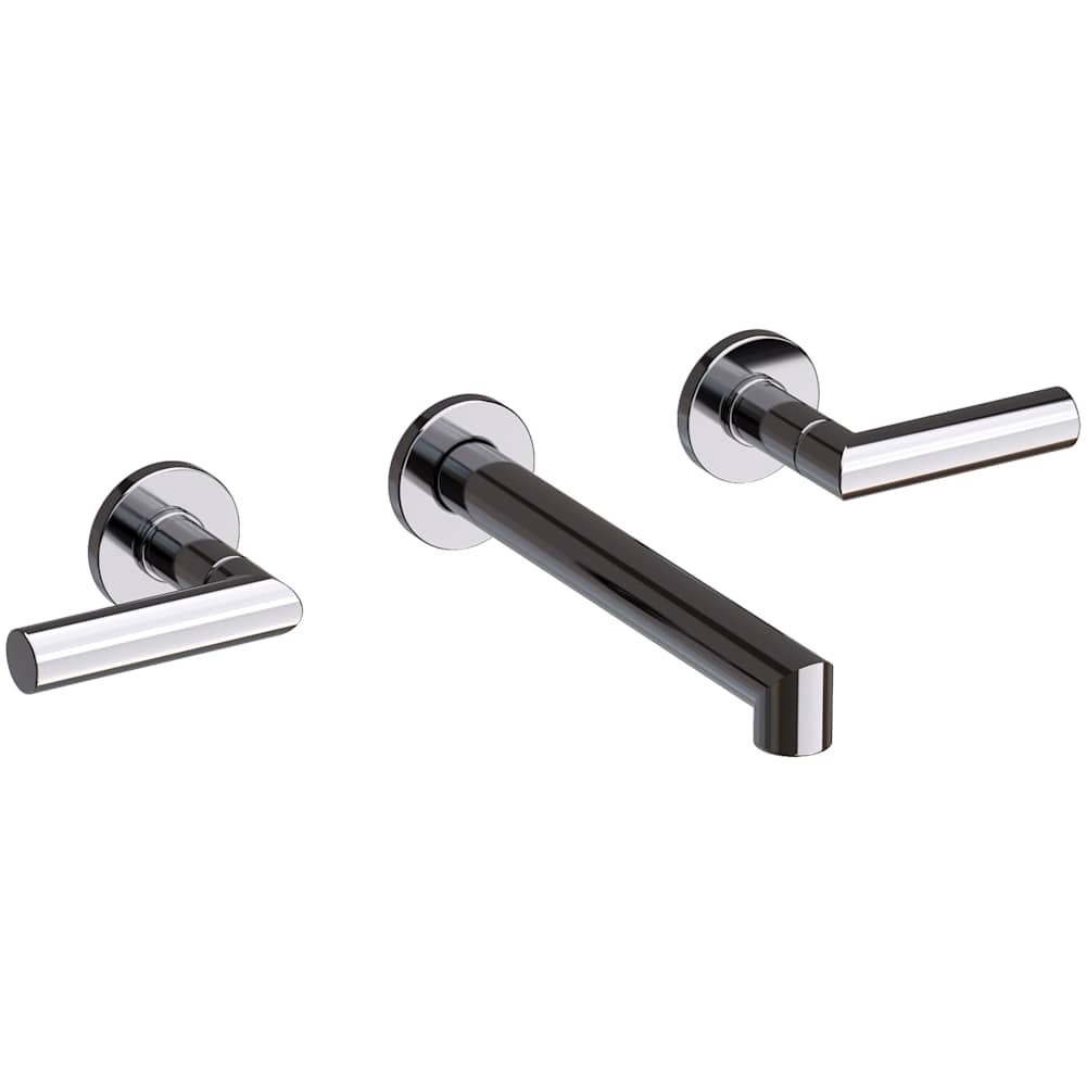 Kirsi 1.2 GPM Wall Mounted Widespread Bathroom Faucet