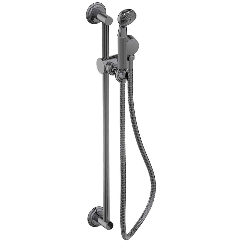 Single Function Wall Mount Handshower Kit with Slide Bar and Adjustable Bracket