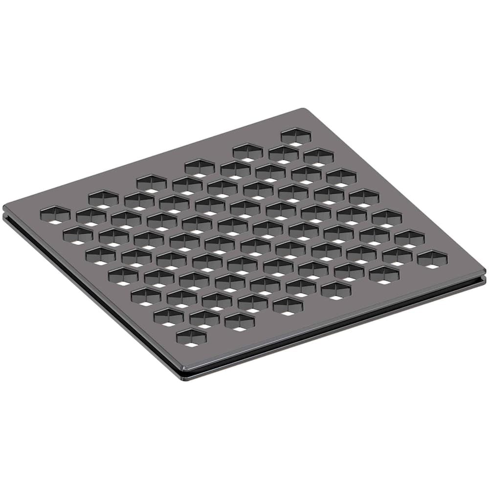 4-1/16" Grid Shower Drain Cover Only