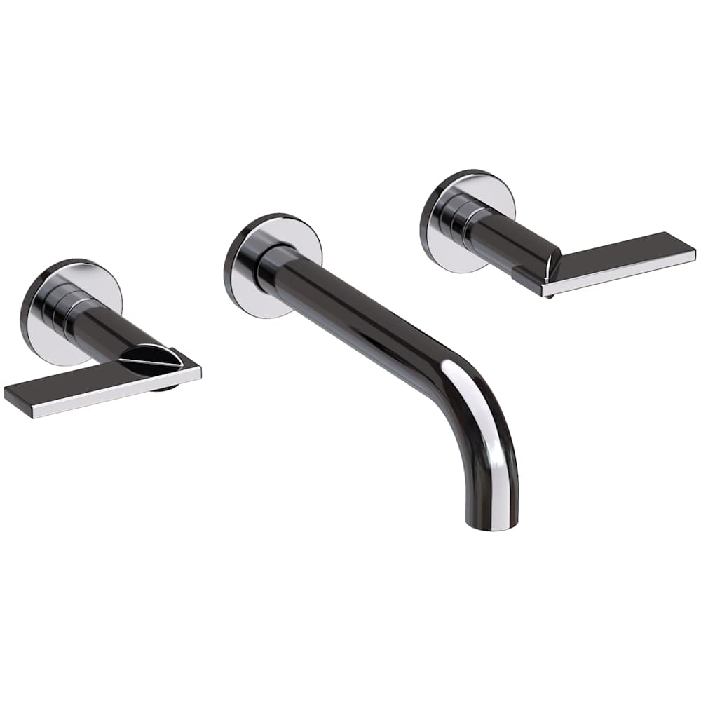 Priya 1.2 GPM Wall Mounted Widespread Bathroom Faucet