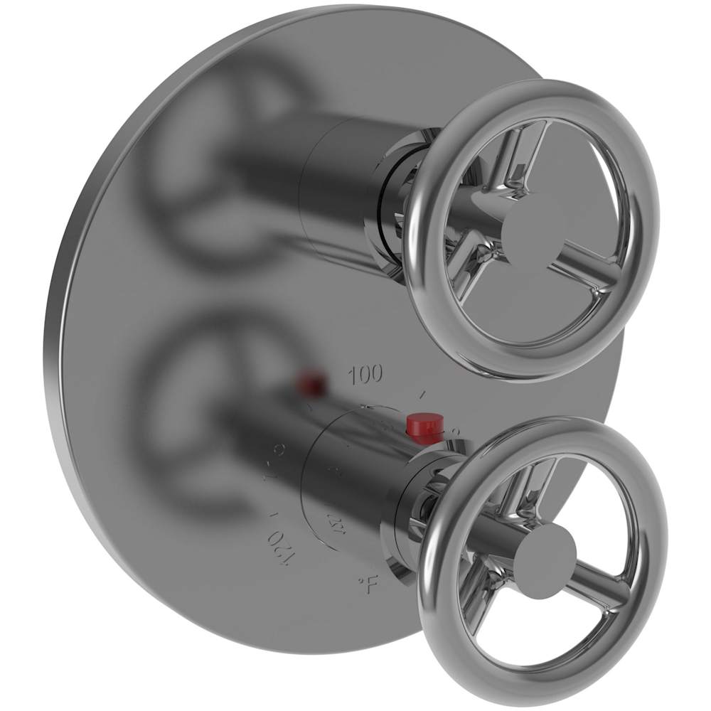 Slater Thermostatic Valve Trim Only with 2 Cross Handles - Less Rough In