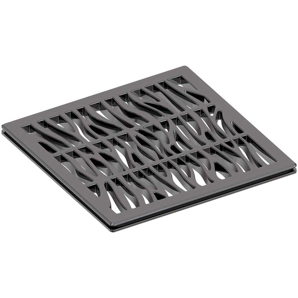 Decorative Drains 4" Square Shower Drain Grid