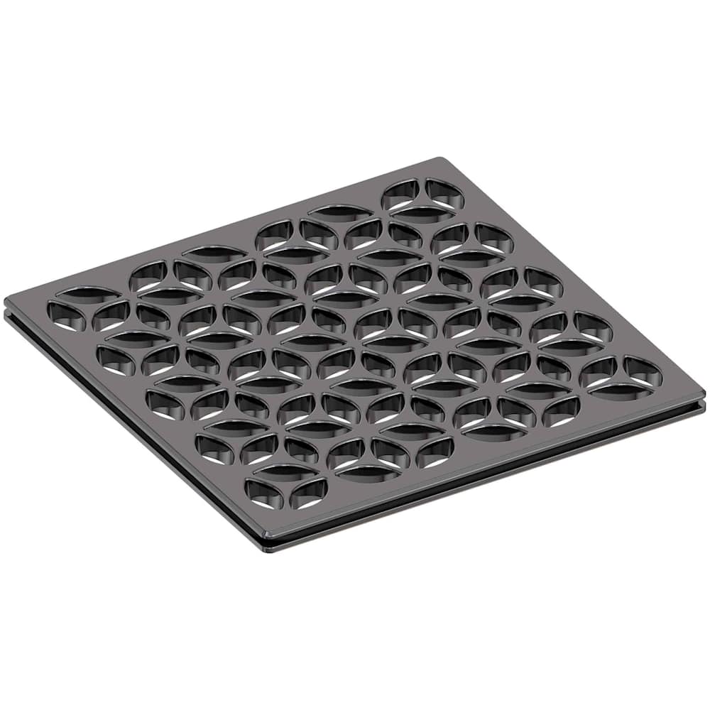 Decorative Drains 4" Square Shower Drain Grid