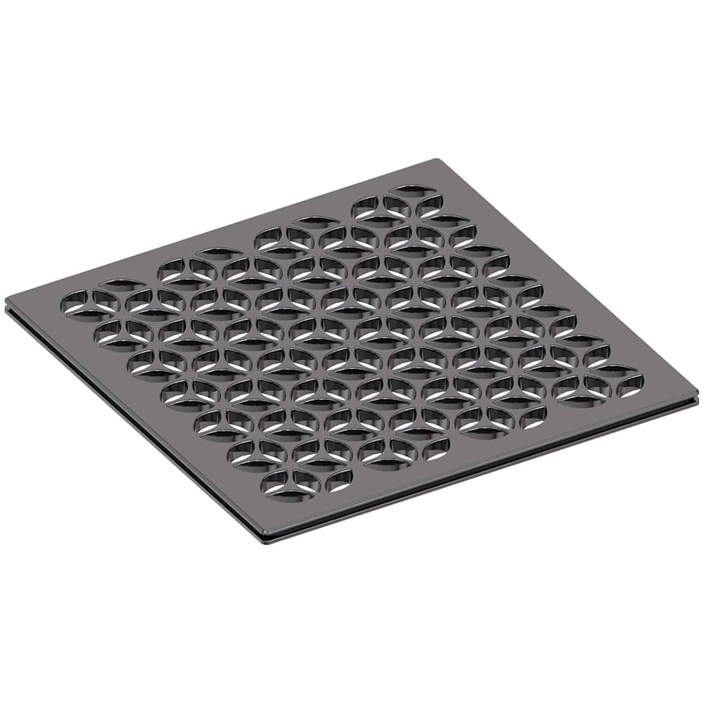 Decorative Drains 6" Square Shower Drain Grid