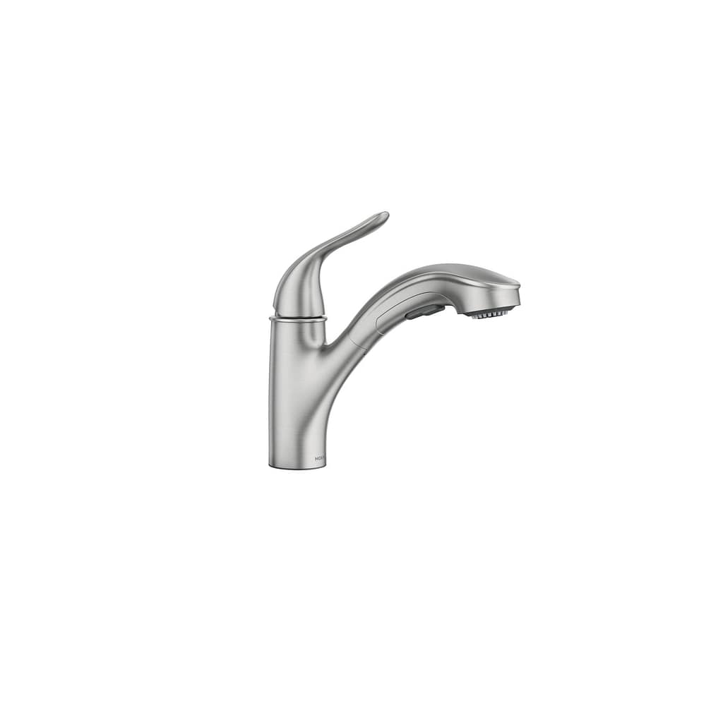 Moen Brecklyn One-Handle Kitchen Faucet - 1.5 GPM Spot Resist Stainless