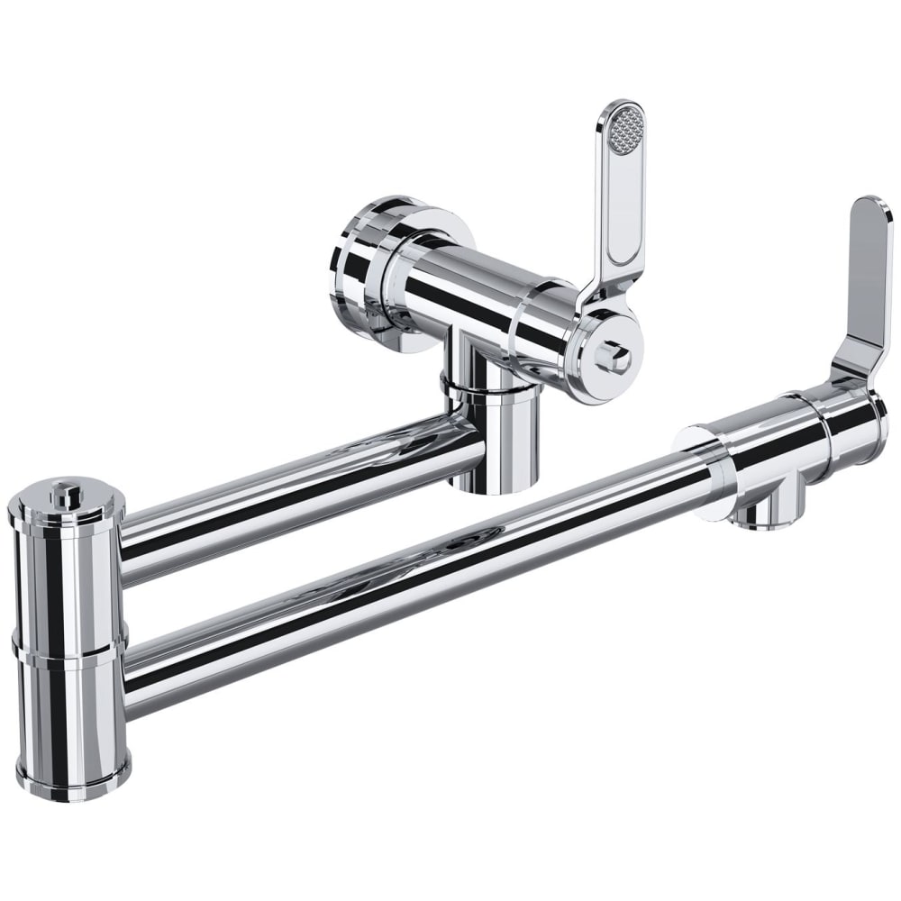 Armstrong 1.8 GPM Wall Mounted Single Hole Pot Filler with Brass Handles