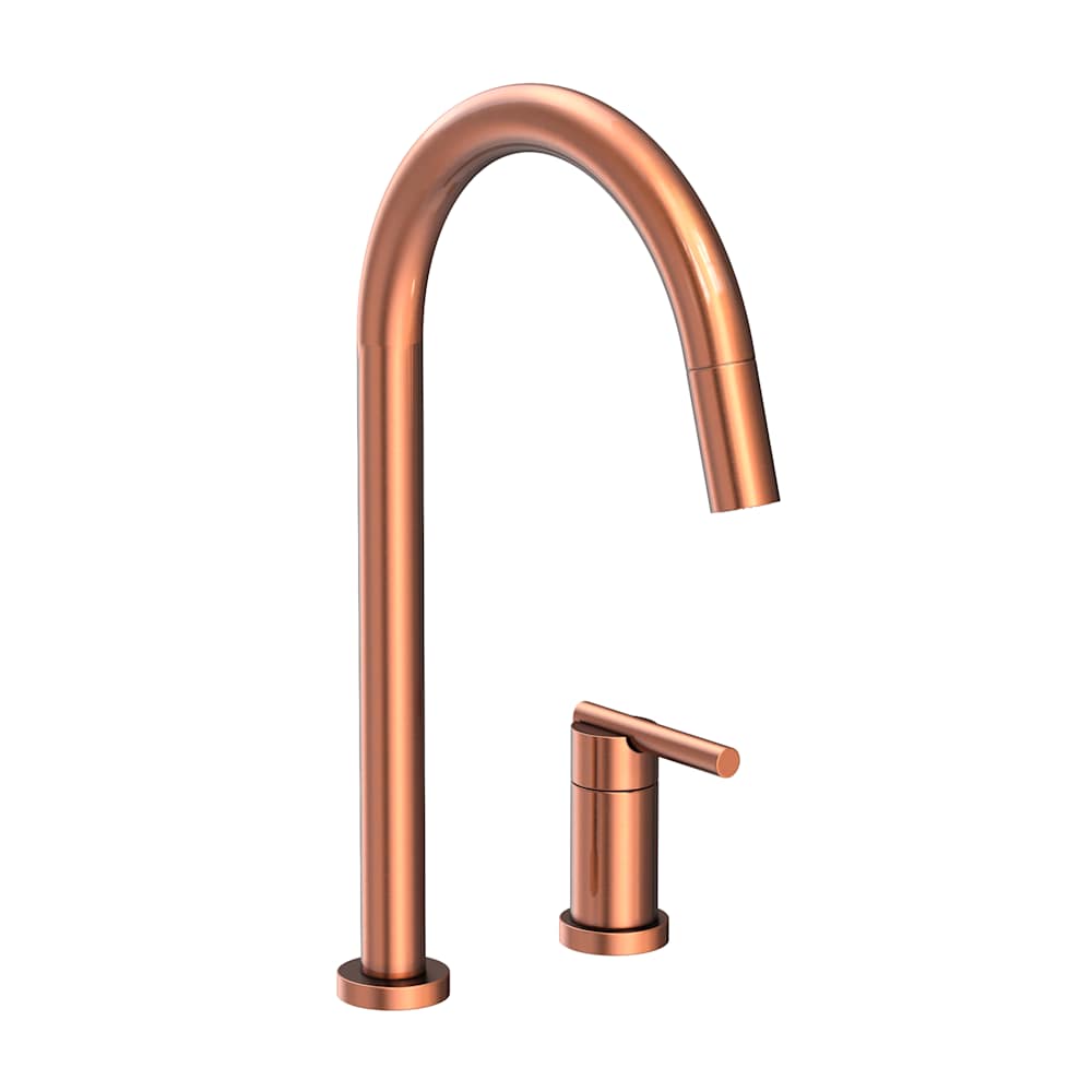 East Linear 1.8 GPM Widespread Pull Down Kitchen Faucet