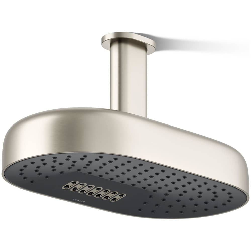 Statement 1.75 GPM Multi Function Rain Shower Head with MasterClean Sprayface and Katalyst Air Induction Technology