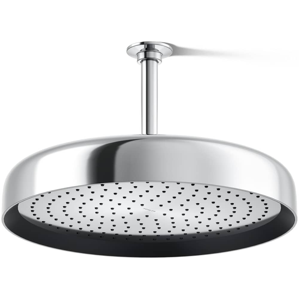 Statement Round 14" Single Function 2.5 GPM Rainhead with MasterClean Sprayface and Katalyst Air-Induction Technology