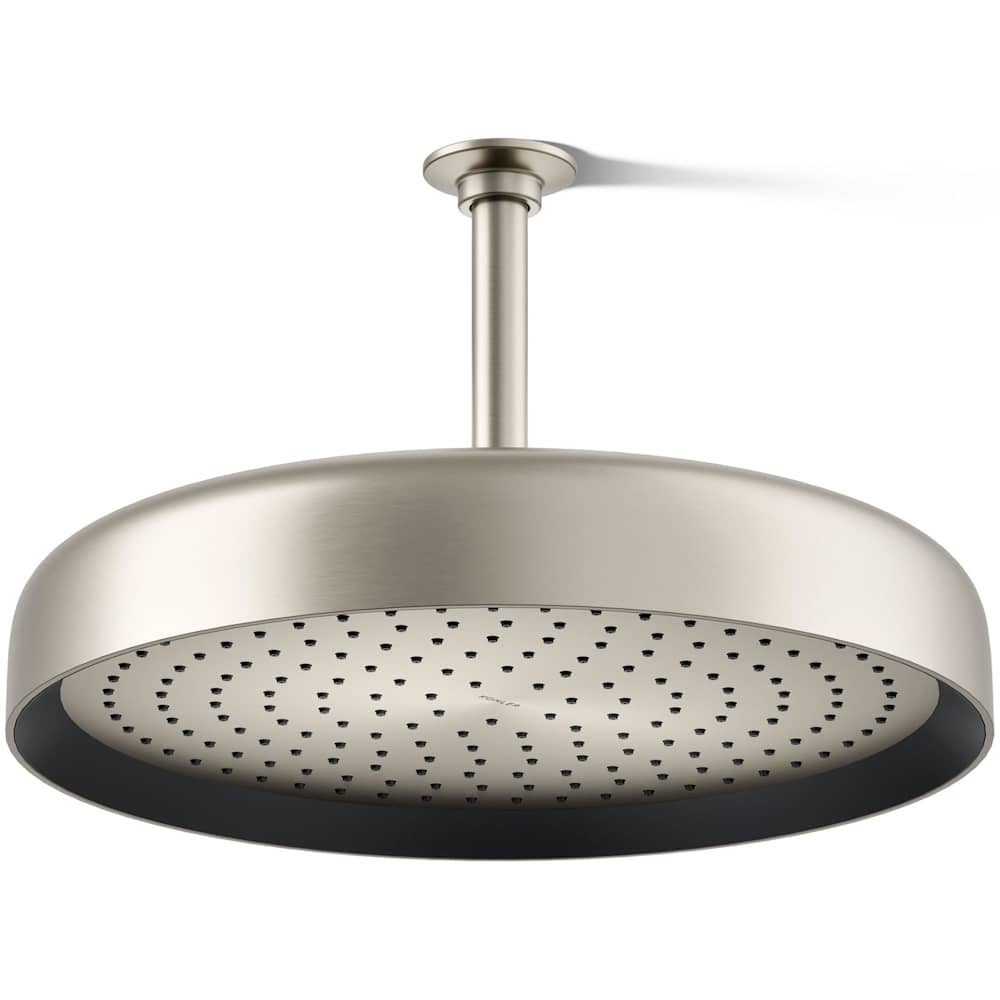 Statement Round 14" Single Function 2.5 GPM Rainhead with MasterClean Sprayface and Katalyst Air-Induction Technology