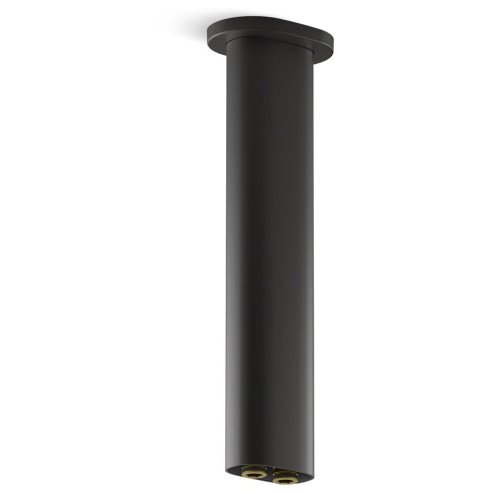 Statement 10" Ceiling Mounted Two Function Rainhead Arm and Flange