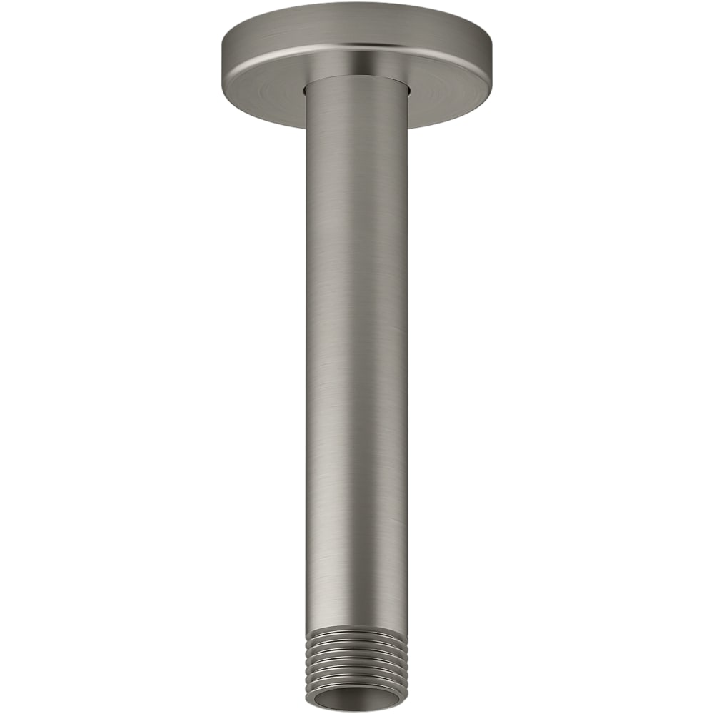 Statement 6" Ceiling Mounted Rainhead Arm and Flange