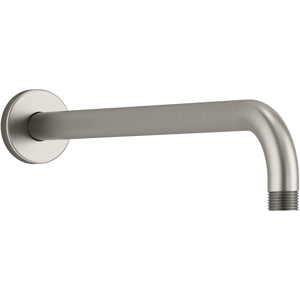 Statement 15-1/2" Wall Mounted Single Function Rainhead Arm and Flange