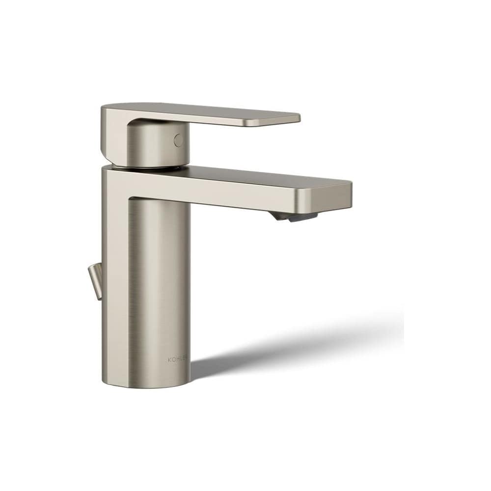 Parallel 1.0 GPM Single Hole Bathroom Faucet and Pop-Up Drain Assembly