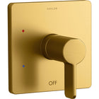 Vibrant Brushed Moderne Brass