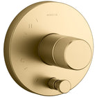 Vibrant Brushed Moderne Brass