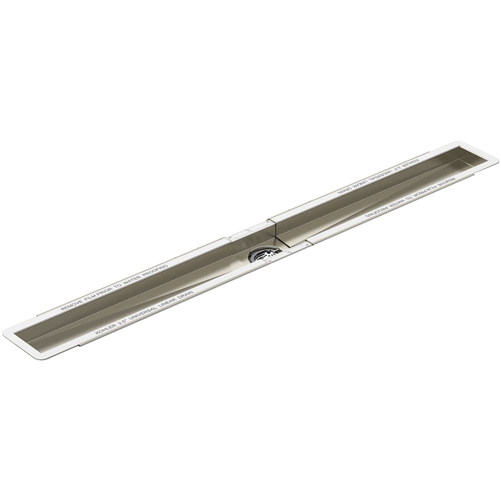 2-1/2" x 36"-60" Linear Drain Channel