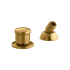 Vibrant Brushed Moderne Brass