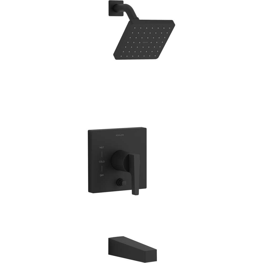 Honesty Tub and Shower Trim Package with 1.75 GPM Single Function Shower Head and Katalyst Spray Technology