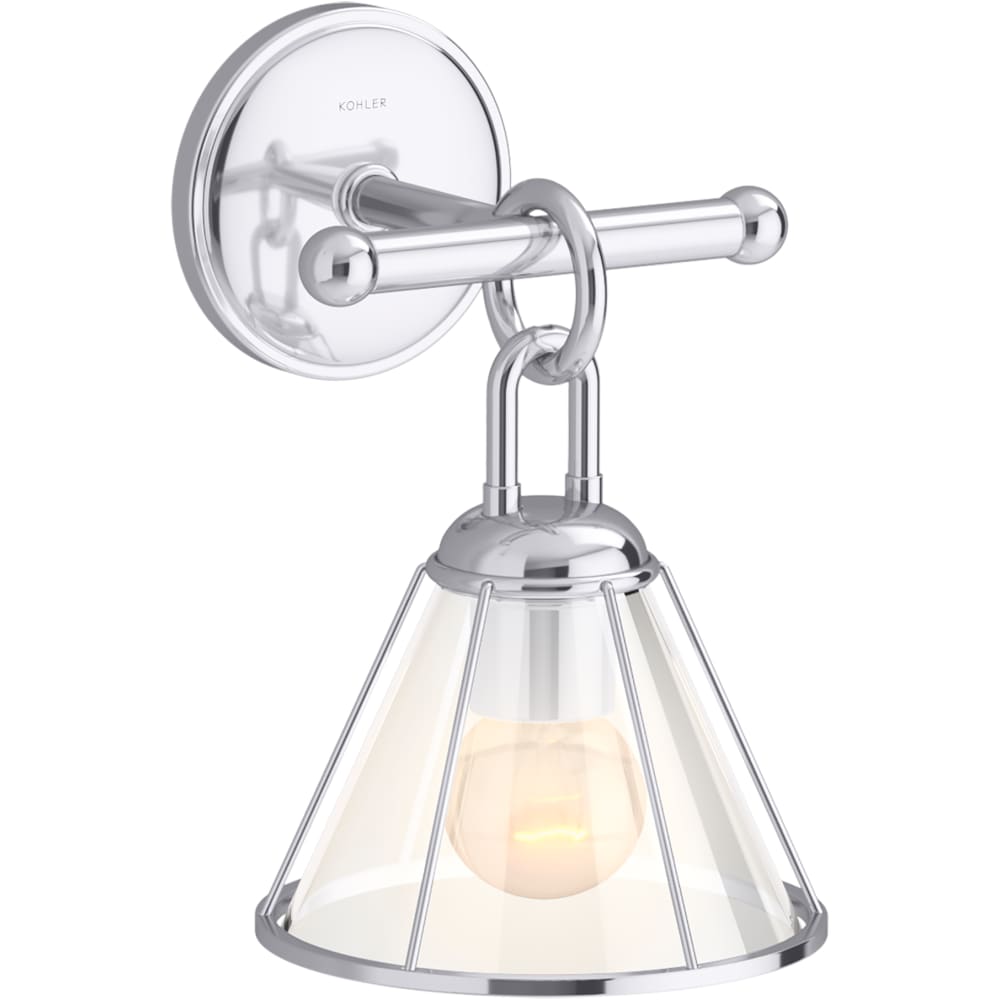 Terret 11" Tall Bathroom Sconce