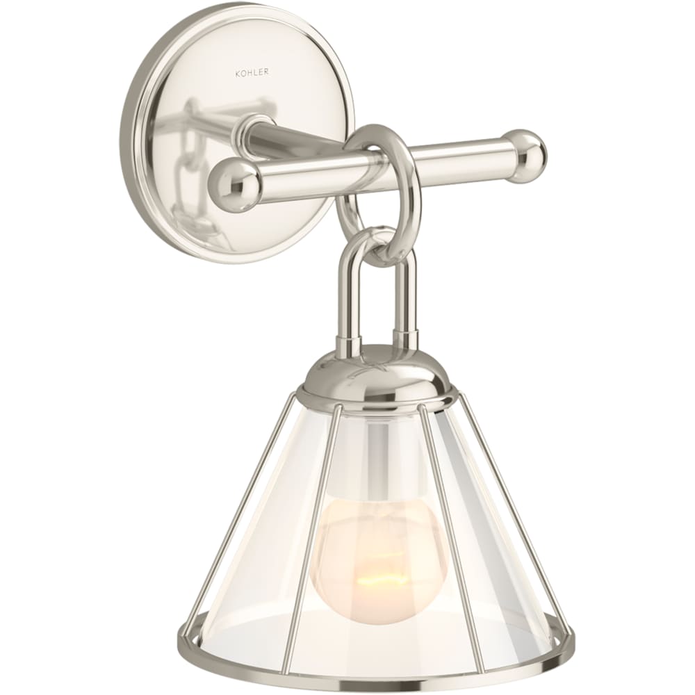 Terret 11" Tall Bathroom Sconce