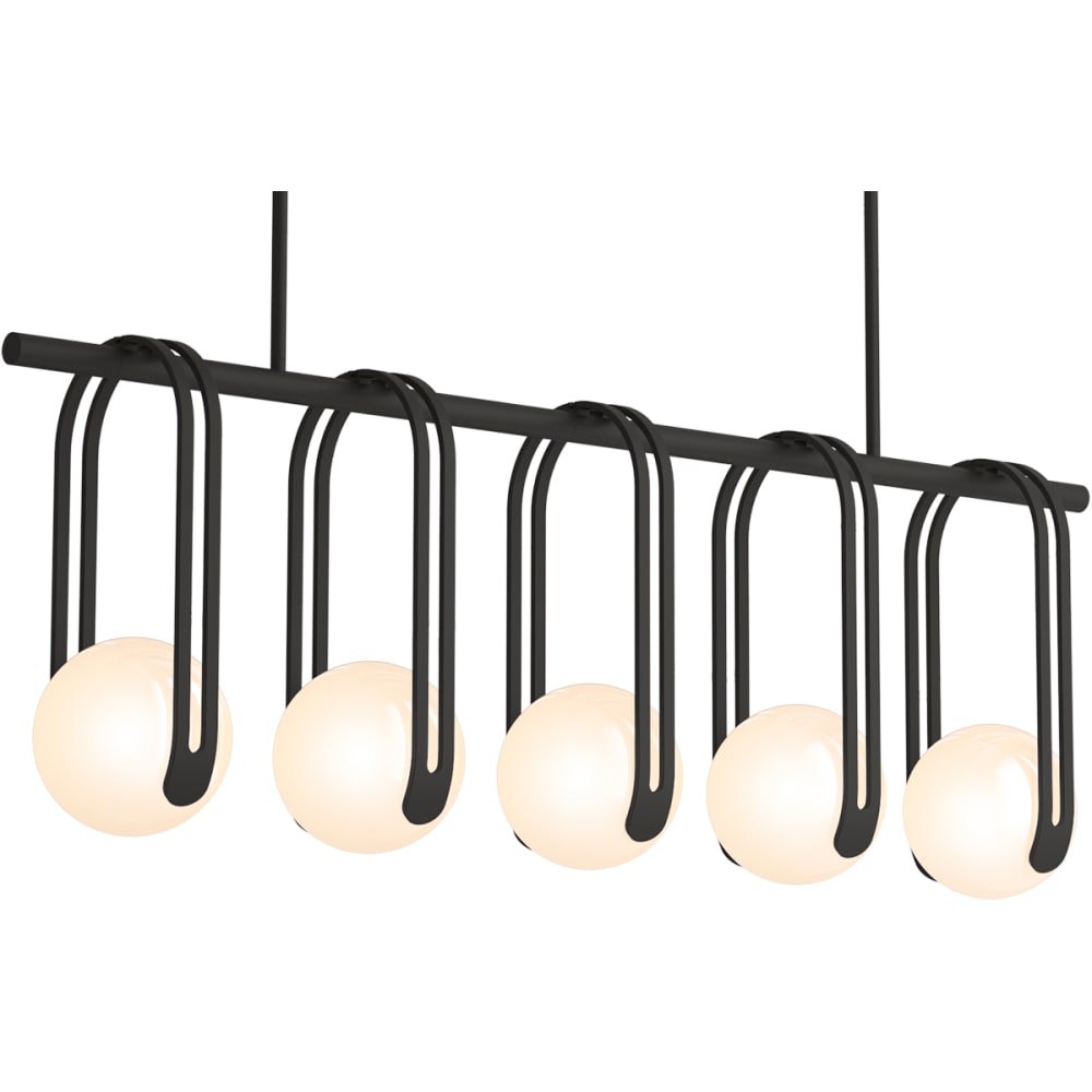 Kraga 5 Light 45" Wide Linear Chandelier