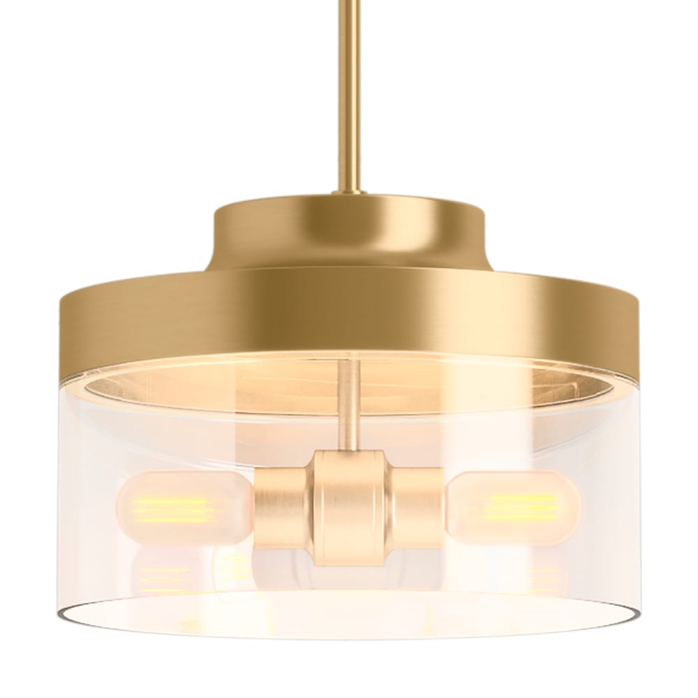 Purist 2 Light 13" Wide Pendant