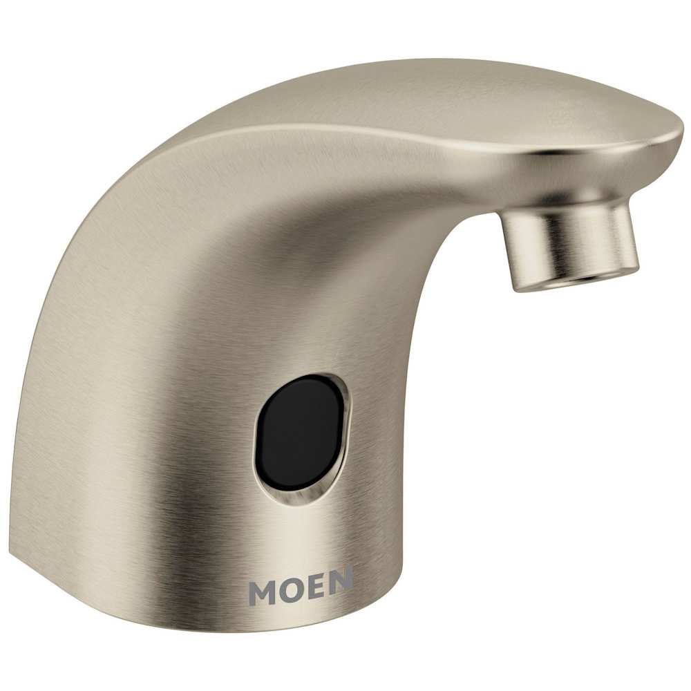 Moen M-POWER Deck Mounted Electronic Soap Dispenser with 50-3/4 oz Capacity Brushed Nickel