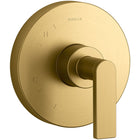 Vibrant Brushed Moderne Brass