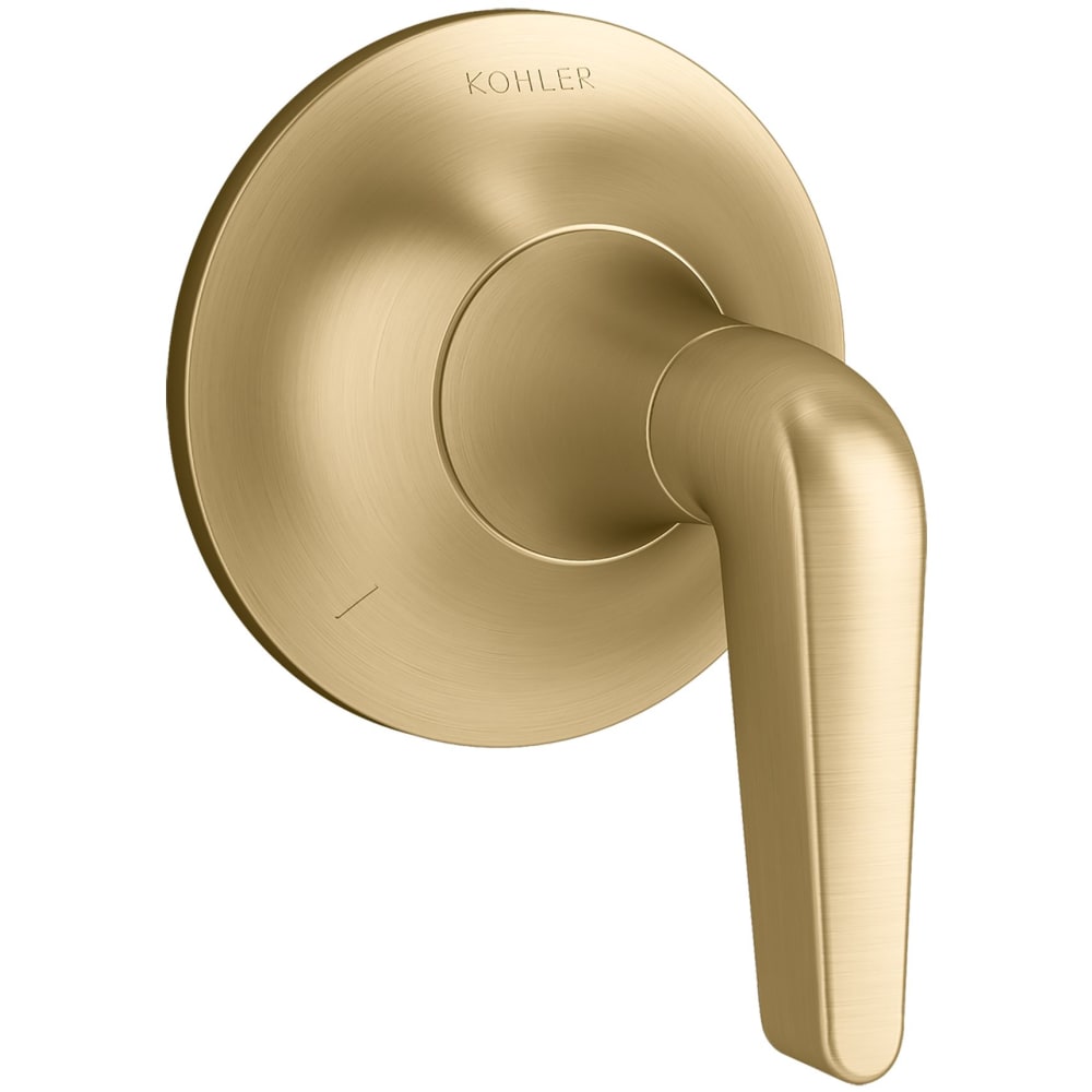 Tempered Single Handle 3 Function Diverter Valve Trim - Less Valve