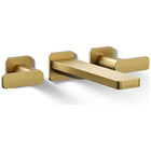 Vibrant Brushed Moderne Brass